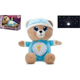 Medvídek Usínáček - modrý na baterie