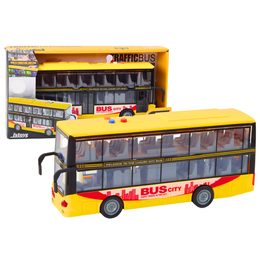 Dětský poschoďový autobus se světlem a zvuky City Bus 1:16