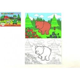 Omalovánky - Moje první lesní zvířátka 8 listů