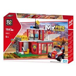 Blocki MyFire stavebnice hasičská stanice 164 dílků
