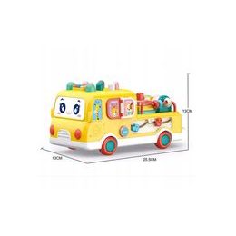 Interaktivní autíčko s doplňky červené