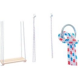 Houpací kruh modrý - provazová výplň