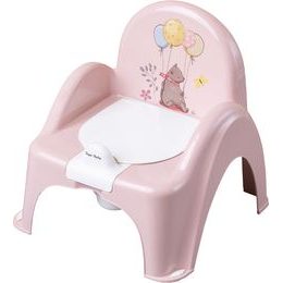 Tega Baby Nočník/židlička Medvídek - pudrový