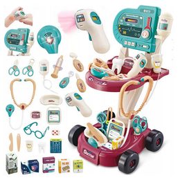 Souprava pro lékaře - EKG lékařský vozík s doplňky