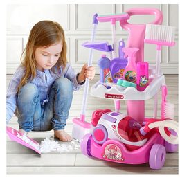 Dětský vysavač růžový