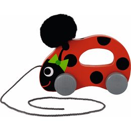 Trefl Trefl Edukační dřevěná hračka Beruška, červená