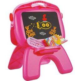 Magnetické kreslící tabulky 2 ks červeno-žluté