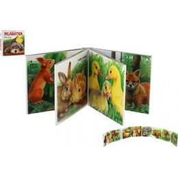 Knížka leporelo Mláďatka