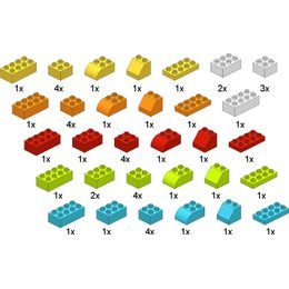 LW Toys Stavebnice pro děti - Hasičská základna malá