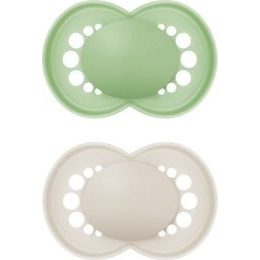 Dr Brown's Ortodontický dudlík Prevent svítící, 2ks, 0-6m, růžový