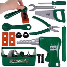 Sada dětského nářadí ve skříňce Power Tool