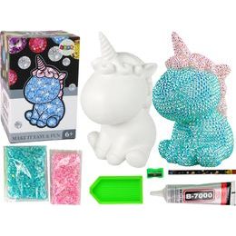 Sada na výrobu diamantového jednorožce