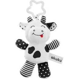 4Baby Plyšový kolotoč nad postýlku Rabbit - šedo/bílý