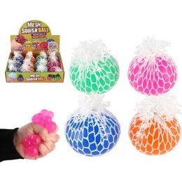 Míček antistresový mačkací - mix 4 barvy