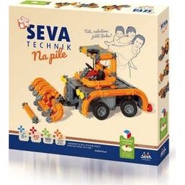 Stavebnice SEVA TECHNIK Na pile plast 412 dílků