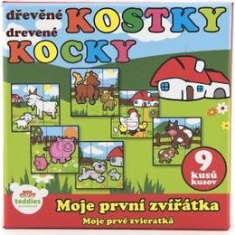 Krtku, nerozlij to! Dřevěná balanční hra 20 dílků