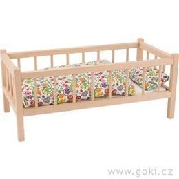 Dřevěná káča – hvězdičky a puntíky