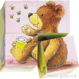 Kostky Moje první zvířátka 4ks