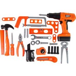 Dětská sada pro kutily oranžová