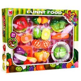 Majlo Toys sada zeleniny na krájení s příslušentvím Funny Food