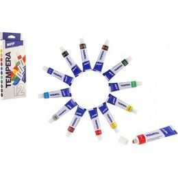 Temperové barvy 12 ks