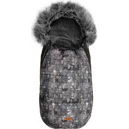 Sensillo Zimní fusak do kočárku Olaf grafitový