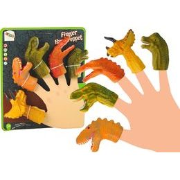 Prstoví maňásci Dinosauři 5 ks