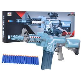 ROZBALENO Blaze Storm dětský poloautomatický samopal se 20 náboji SILVER