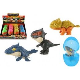 Kousací dinosaurus ve vajíčku - MIX 4 barvy