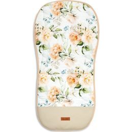 Oboustranná podložka do kočárku Sensillo Velvet - pivoňky