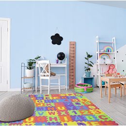 Výuková pěnová podložka Zvířátka 36ks hnědá