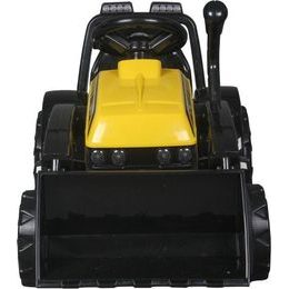 Elektrický žlutý traktor ZP1001B s přední radlicí