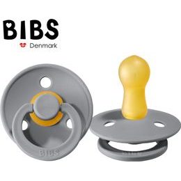 BIBS Dudlík z přírodního kaučuku 0m+ 1ks, světle šedý