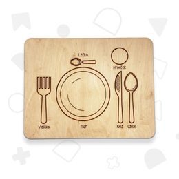 Podložka na stůl - sebeobsluha - ČESKÁ VERZE