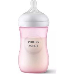 Philips Avent kojenecká láhev Natural 260ml - růžová