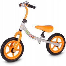 Dětské odrážedlo Nolan 12" šedo-oranžové