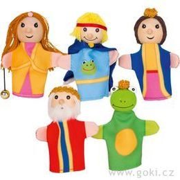 Maňásci na prst - Žabí princ