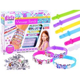 Dětská sada na výrobu náramků Message Band