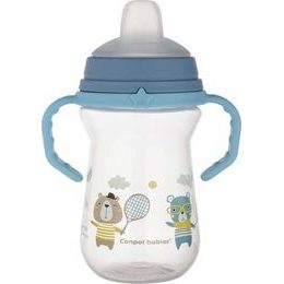 Drippy cup-měkký náustek 180ml, přírodní kojící modrý