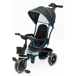 Ecotoys dětská tříkolka s otočným sedadlem X360 světle modrá