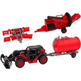 Sada zemědělských traktorů 4ks