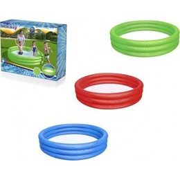 Bazén dětský nafukovací 3 komory - mix 3 barvy