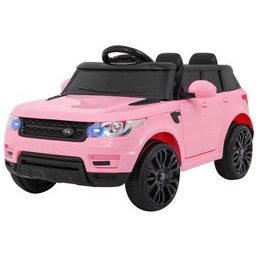 Dětské elektrické autíčko Land Rapid Racer růžové