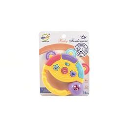 Tamburínka baby na baterie mix barev