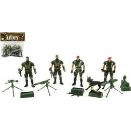 Sada vojáci 4ks s doplňky CZ design