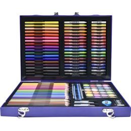 Penál s jednorožcem 3D fialový