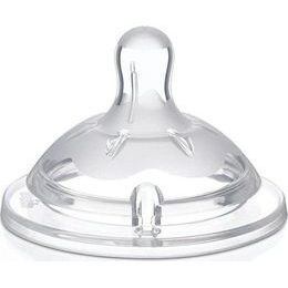 Chicco Dudlík na láhev Natural Feeling silikon, nastavitelný průtok 2ks, 4m+