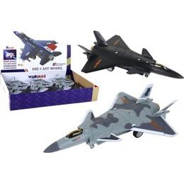 Model stíhačky černý nebo šedý