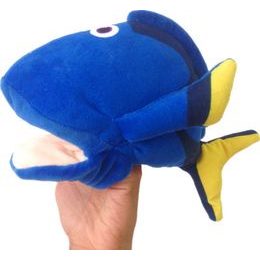 Plyšová ryba 25 cm, modrá