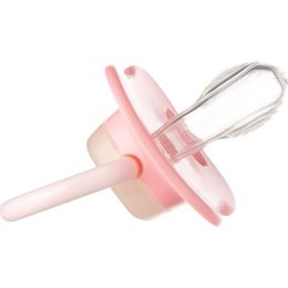 CANPOL 22/655 Symetrický silikonový dudlík 0-6 měsíců Pure Color 2 ks béž.